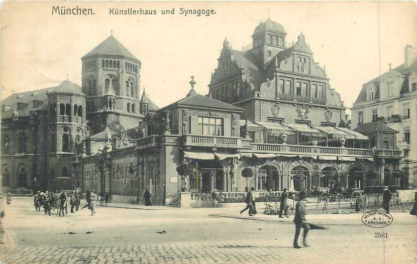 Munchen Kunstlerhaus und Synagoge