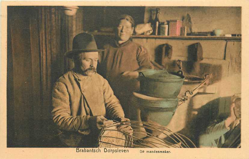 Brabantsch Dorpsleven De Mandenmaker