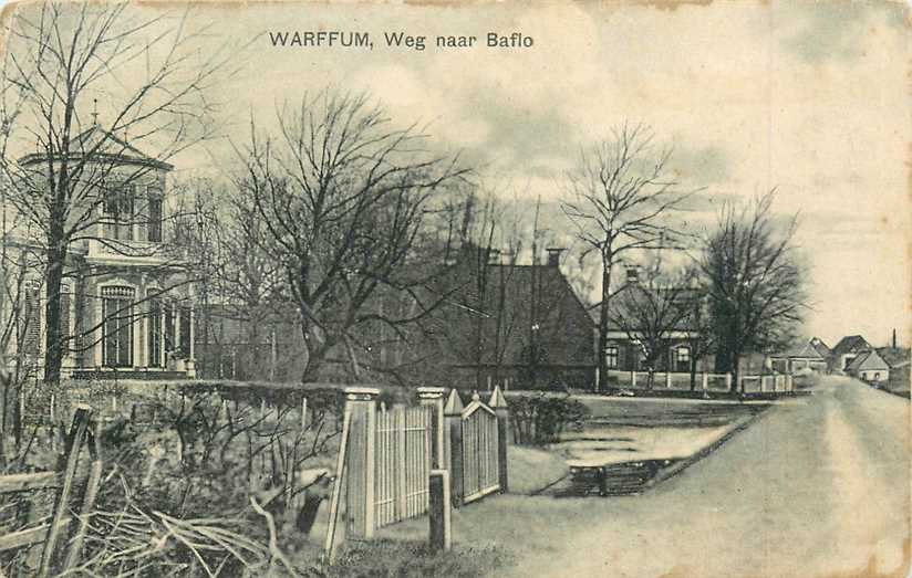 Warffum weg naar Baflo