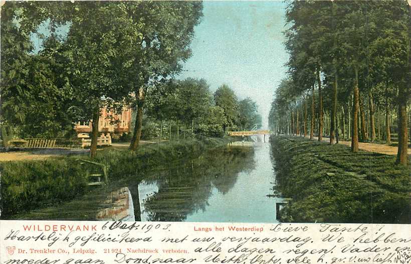 Wildervank  Langs het Westerdiep