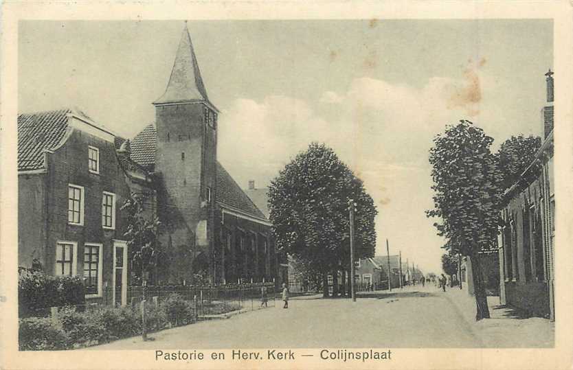 Colijnsplaat Pastorie en Herv Kerk