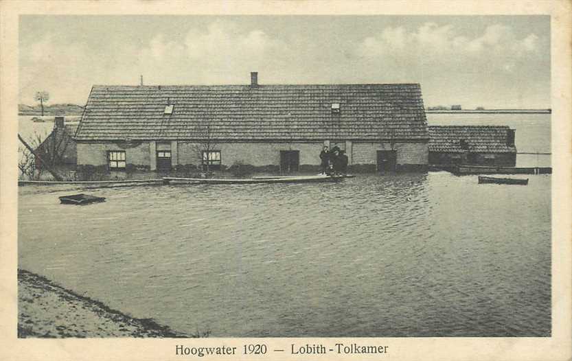 Lobith Tolkamer Hoogwater 1920