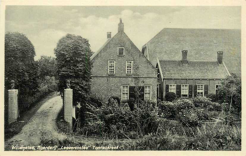 Willemstad Leeuwenstee Tonnenkreek