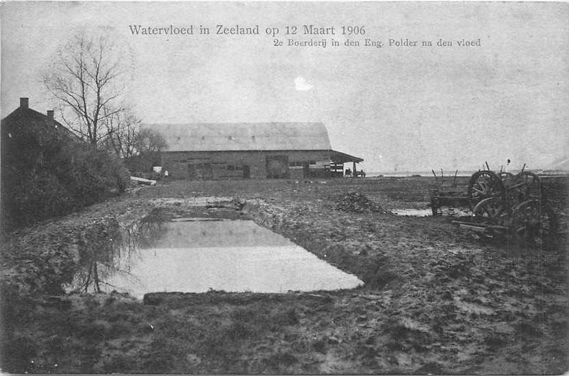 Zeeland Eng Polder Watervloed 1906