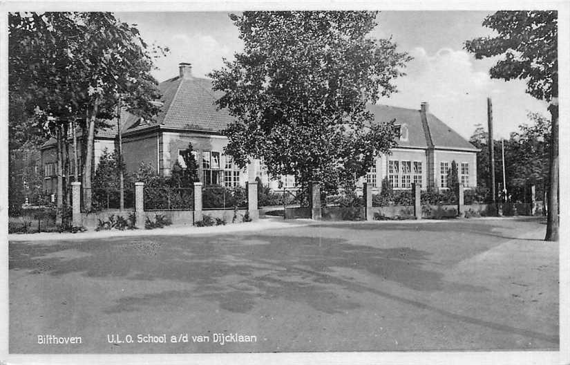 Bilthoven Van Dijcklaan ULO School