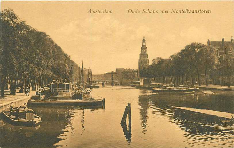 Amsterdam Oude Schans Montelbaanstoren