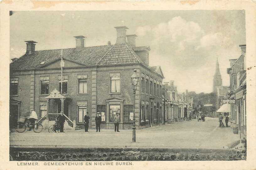 Lemmer Gemeentehuis en Nieuwe Buren