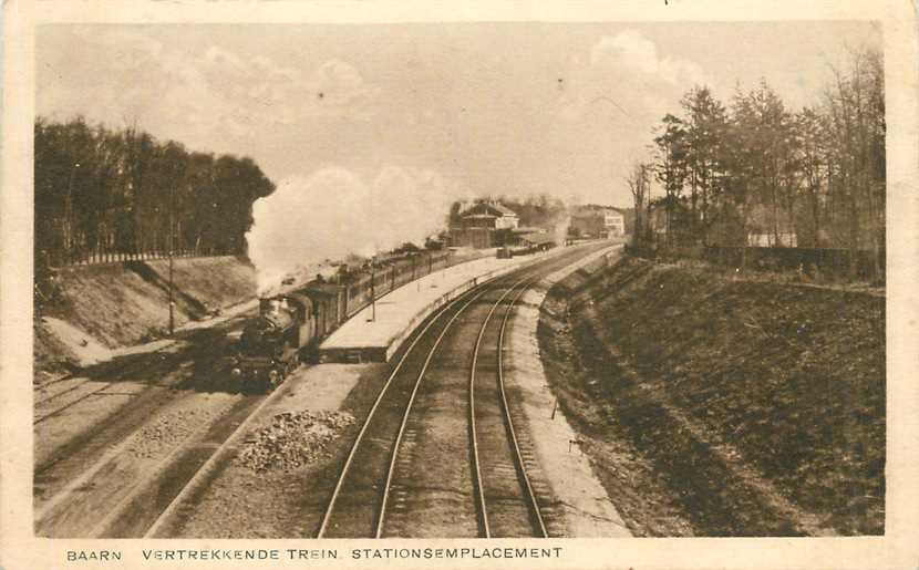 Baarn Vertrekkende Trein