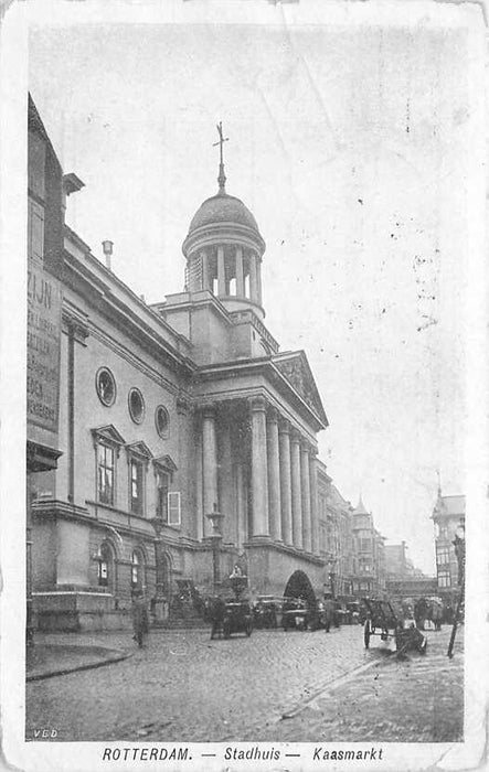 Rotterdam Stadhuis Kaasmarkt