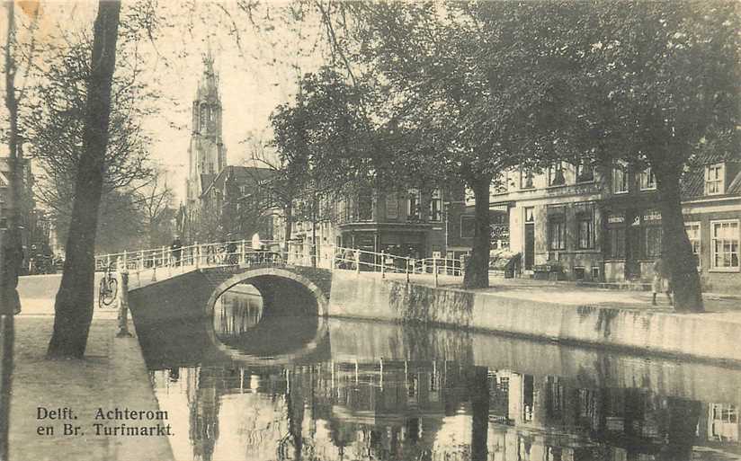 Delft Achterom en Br Turfmarkt