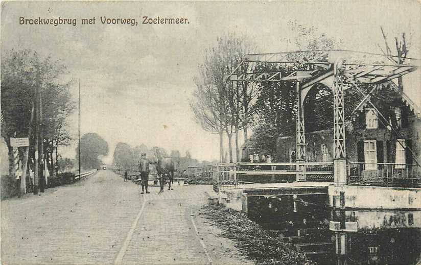 Zoetermeer Broekwegbrug met Voorweg