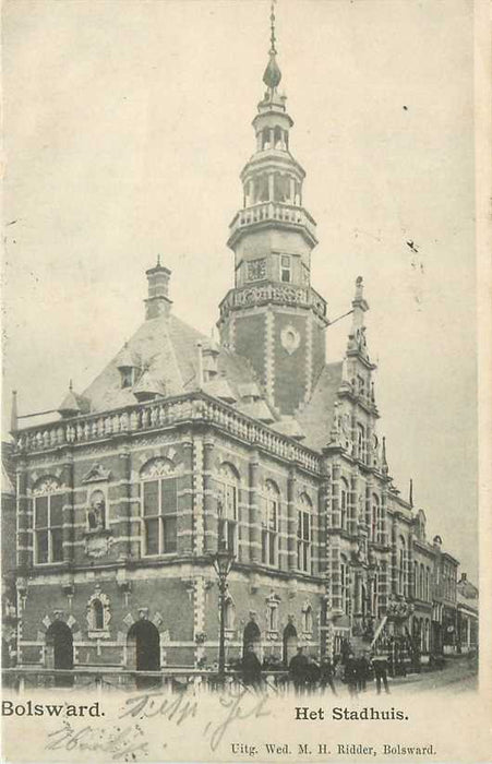 Bolsward Het Stadhuis