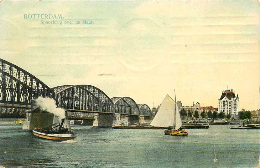 Rotterdam Spoorbrug over de Maas