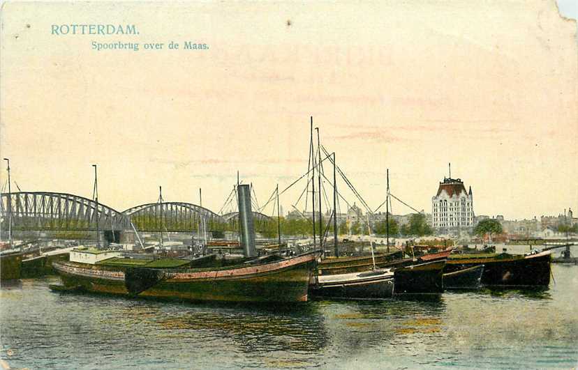 Rotterdam Spoorbrug over de Maas