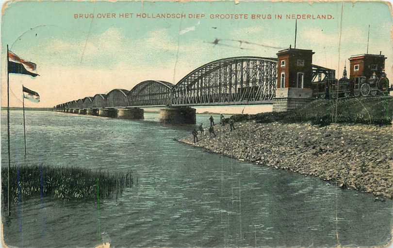 Dordrecht Brug Hollandsch Diep