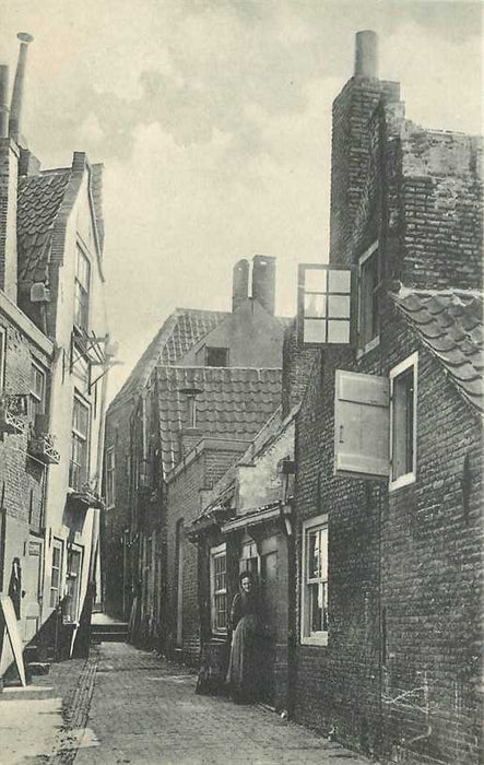 Dordrecht Oud Straatje aan de Vest