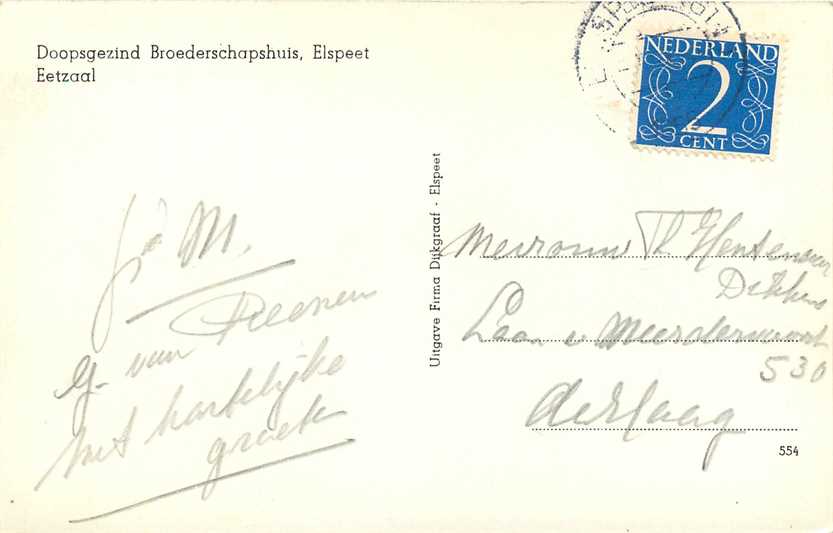 Elspeet Doopsgezind Broederschapshuis