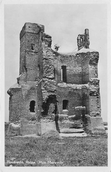 Dordrecht Ruine Huis de Merwede