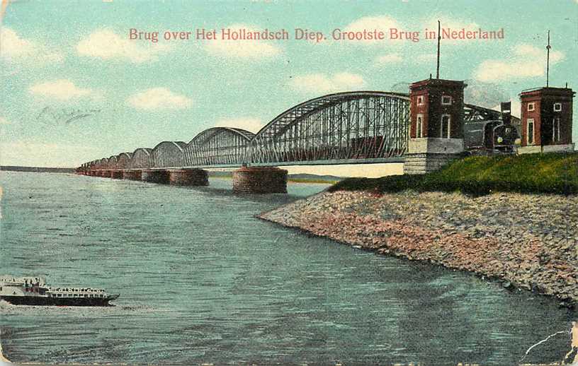 Dordrecht Brug Hollandsch Diep