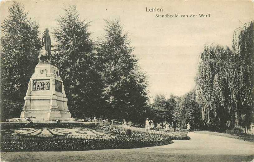 Leiden Standbeeld van der Werff
