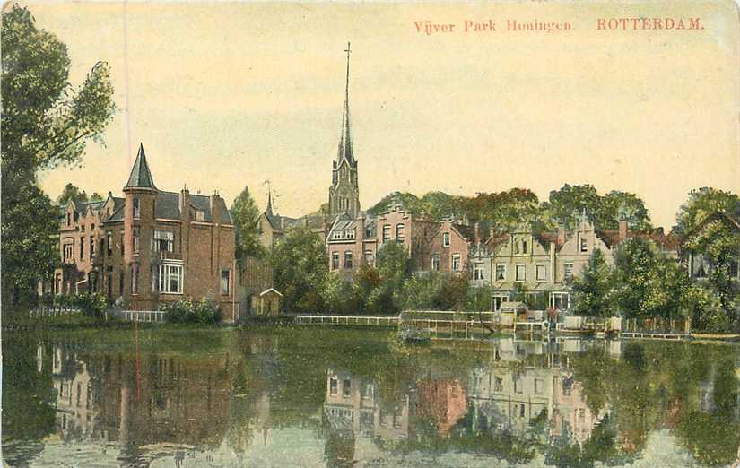 Rotterdam Vijver Park Honingen