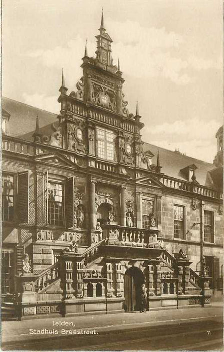 Leiden Breestraat Stadhuis