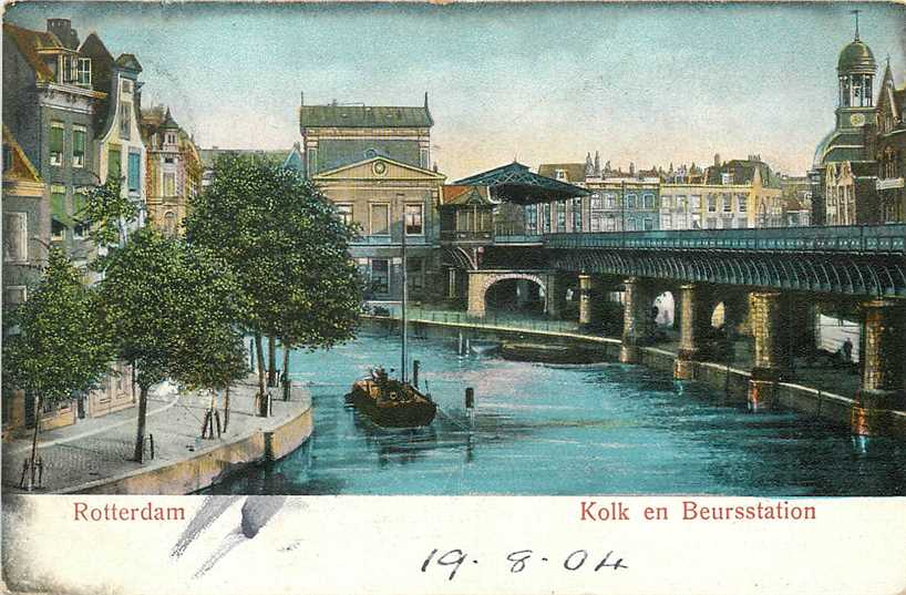 Rotterdam Kolk en Beursstation