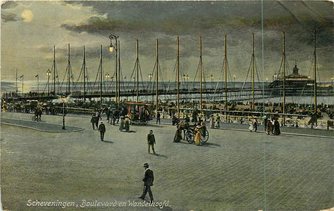 Scheveningen Boulevard en Wandelhoofd