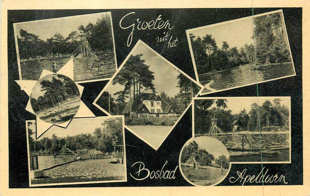 Apeldoorn Groeten uit het Bosbad