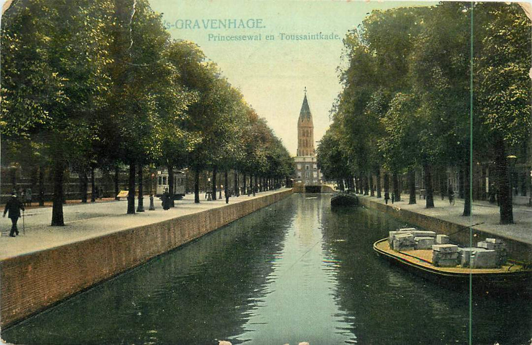 s Gravenhage Princessewal en Toussaintkade