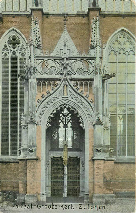 Zutphen Portaal Groote Kerk