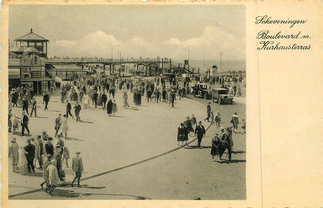 Scheveningen Boulevard m. Kurhausterras