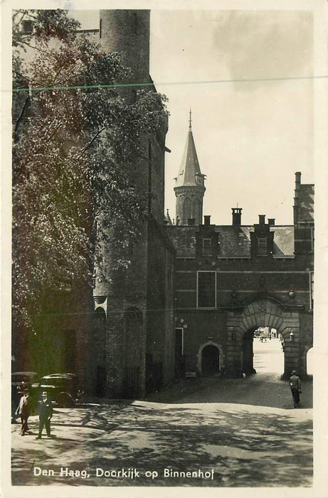 Den Haag Doorkijk op Binnenhof