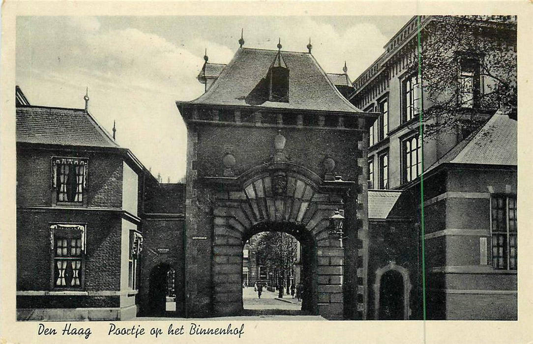 Den Haag Poortje op het Binnenhof