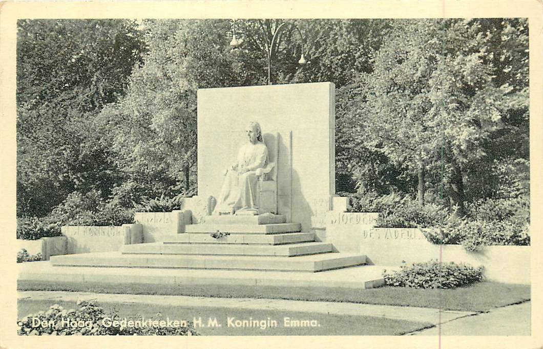 Den Haag Gedenkteeken H. M. Koningin Emma