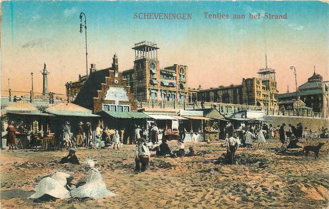 Scheveningen Tentjes aan het Strand