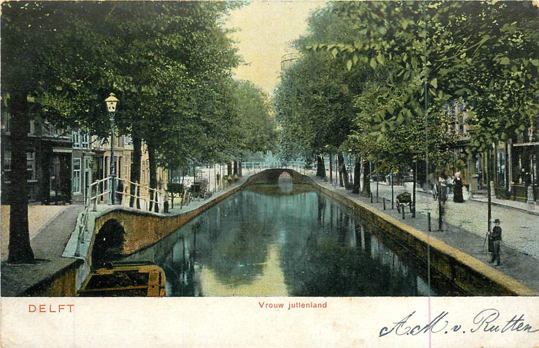 Delft  Vrouw juttenland