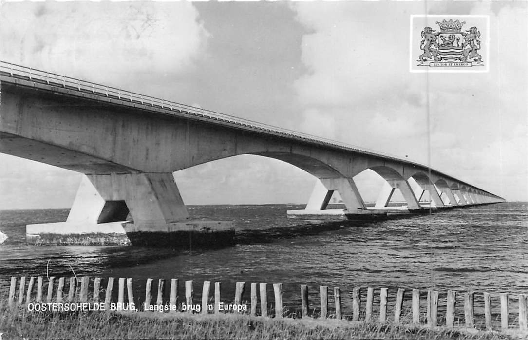 Oosterschelde   Langste brug in Europa