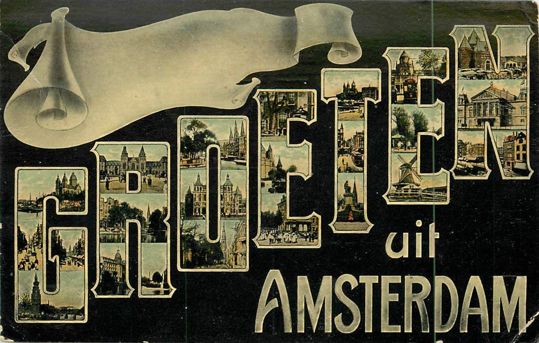 Amsterdam Groeten uit