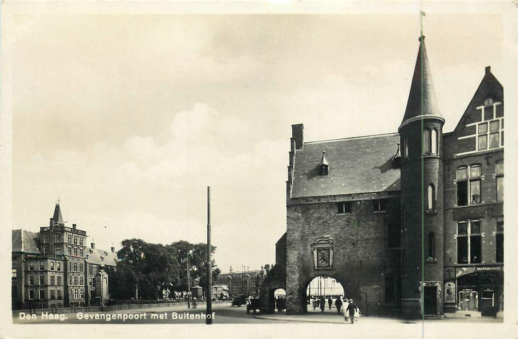 Den Haag Gevangenpoort met Buitenhof