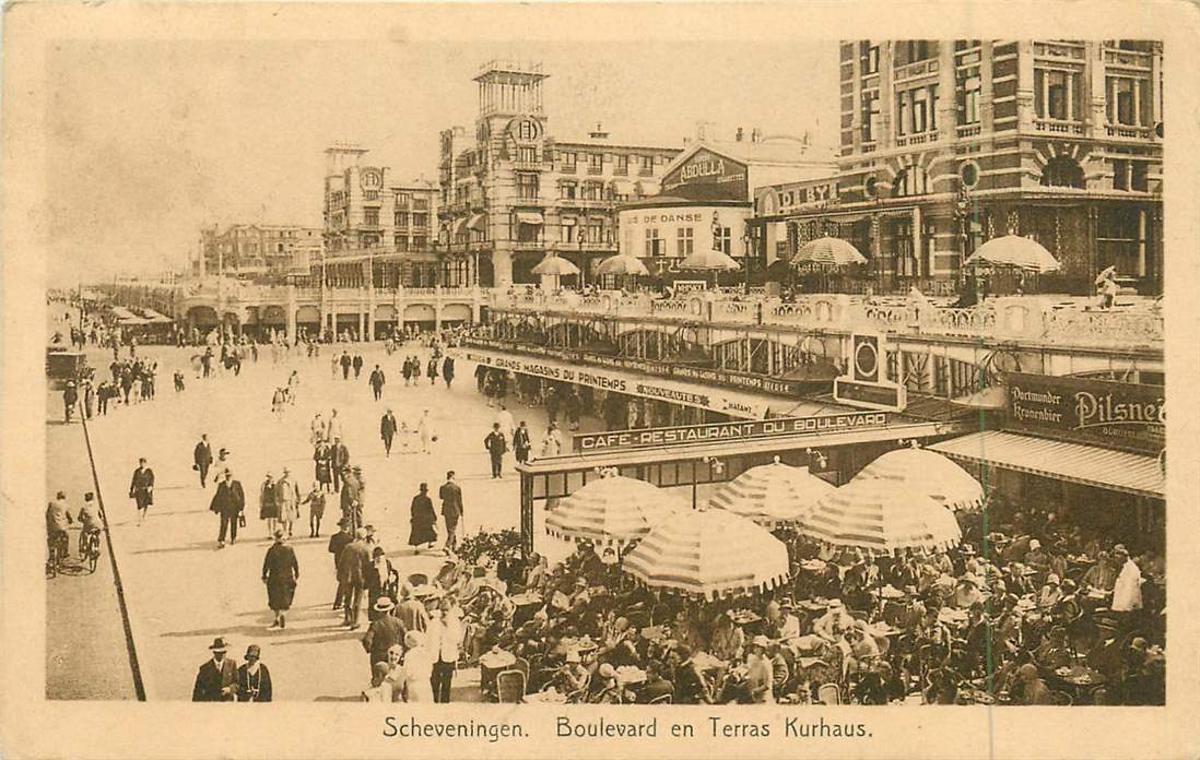 Scheveningen Boulevard en Terras Kurhaus