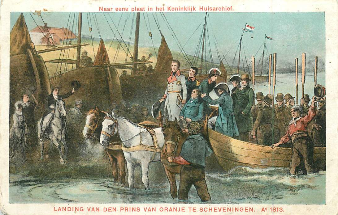 Scheveningen Landing van Den prins van Oranje