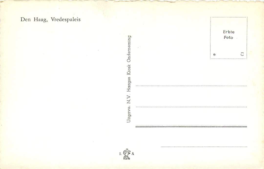 Den Haag Vredespaleis