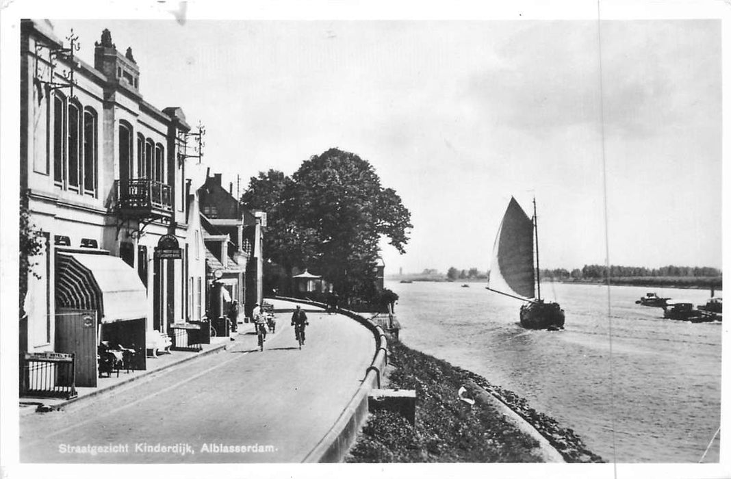 Alblasserdam Straatgezicht kinderdijk