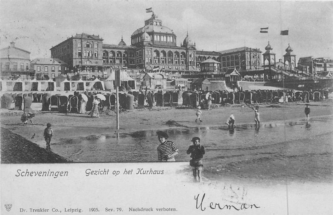 Scheveningen Gezicht op het Kurhaus