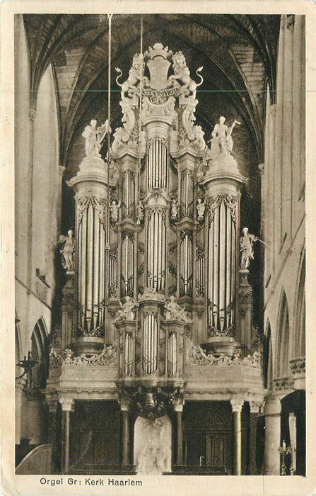 Haarlem Orgel in Kerk