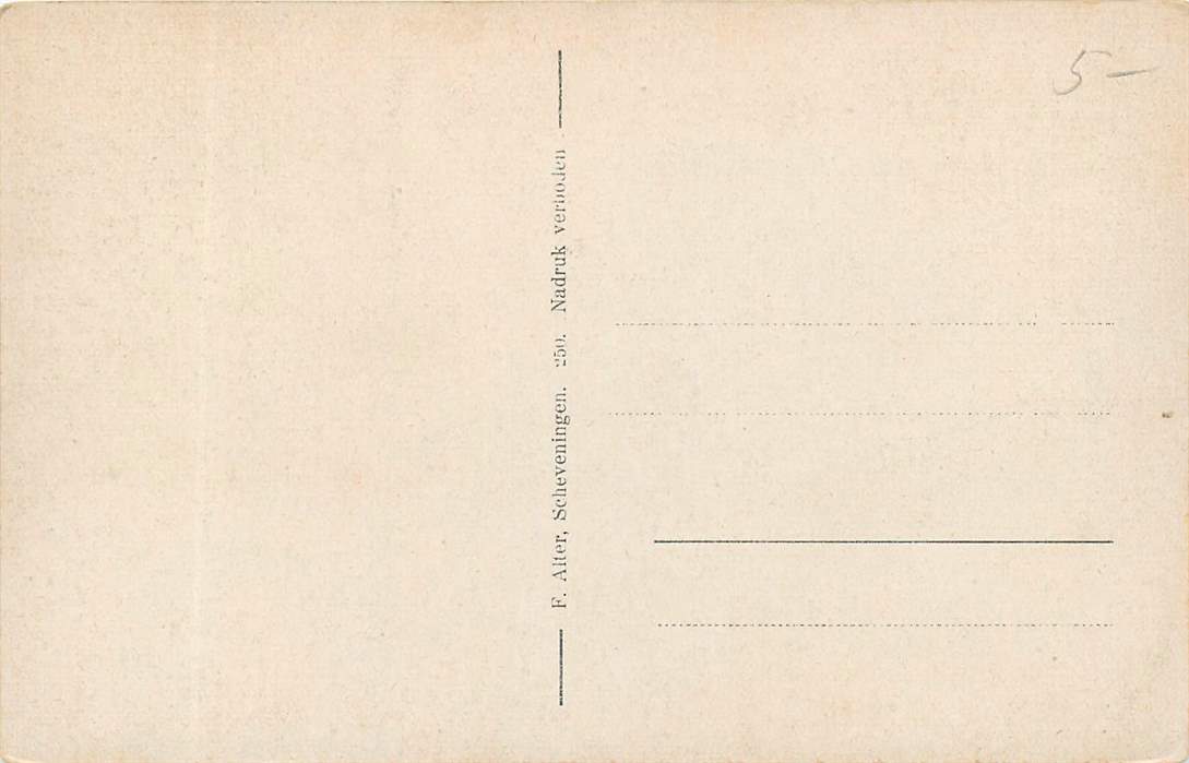 Scheveningen Gezicht op het Wandelhoofd