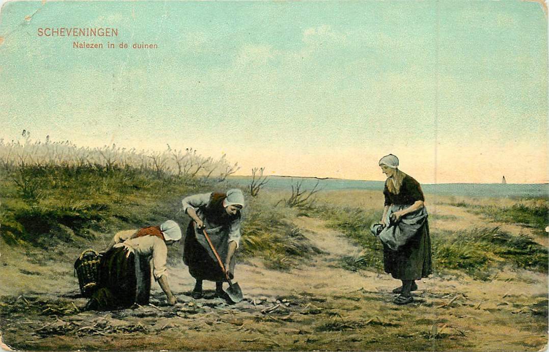 Scheveningen Nalezen in de duinen