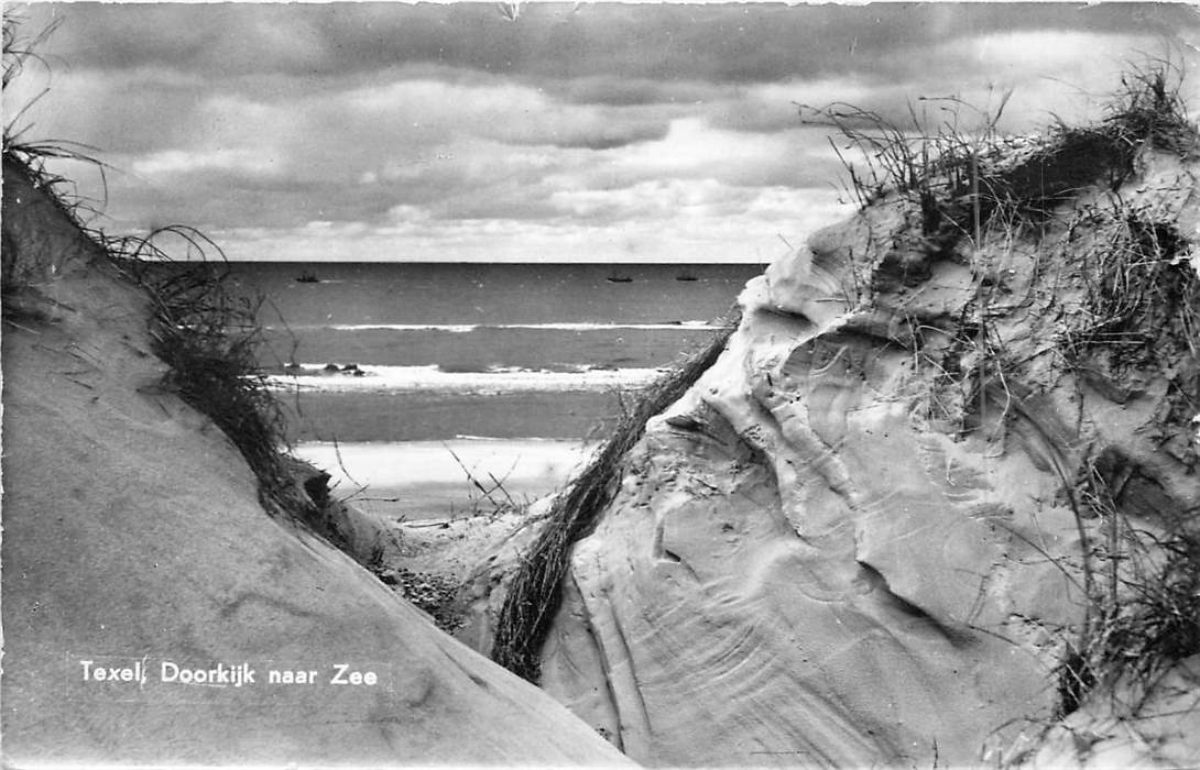 Texel Doorkijk naar Zee