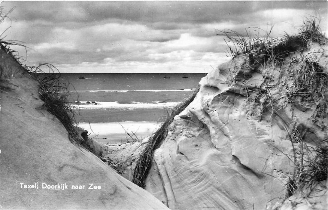 Texel Doorkijk naar Zee